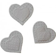 Iron-On Patch - Pink Hearts
